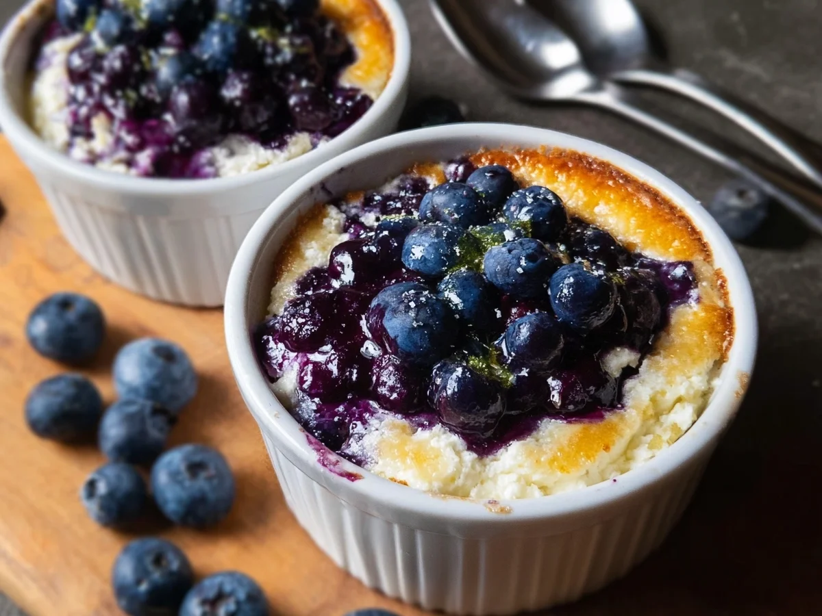 Baked Blueberry Cottage Cheese Bowls - Image 2
