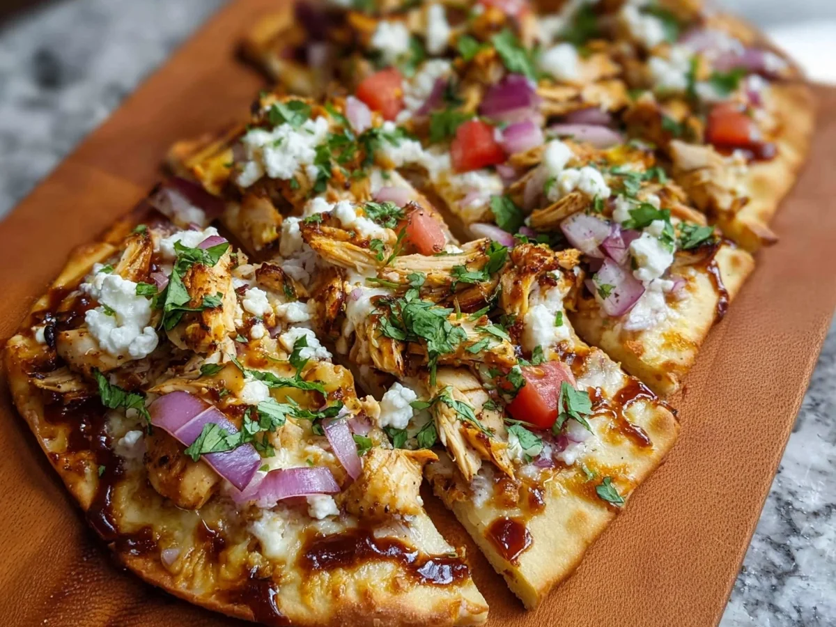 BBQ Chicken Flatbread High Protein Dinner - Image 2