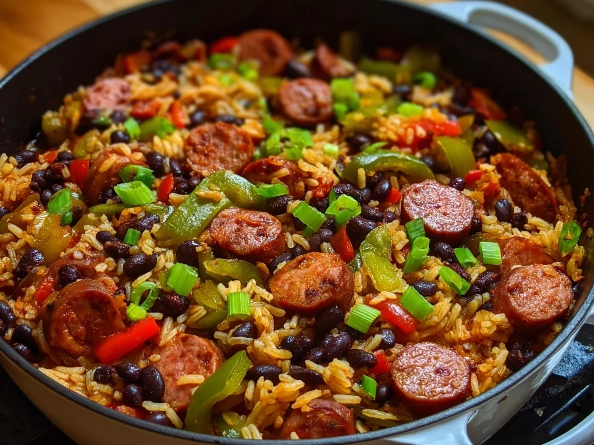 Black Beans & Rice with Turkey Sausage - Image 2