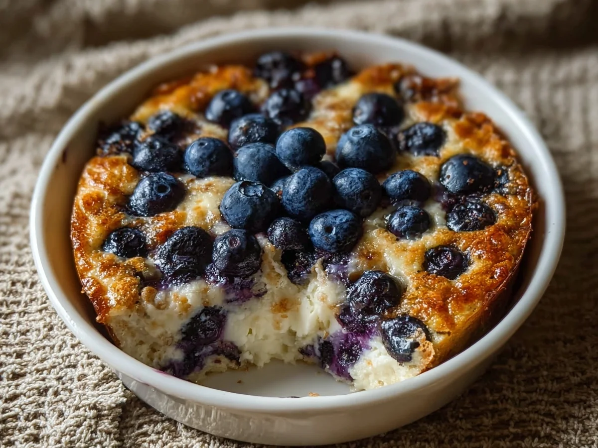 Blueberry Cottage Cheese Breakfast Bake - Image 2