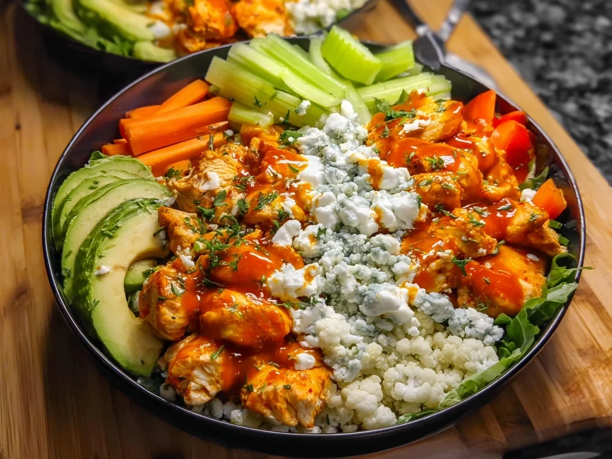 Buffalo Chicken Bowls for Meal Prep - Image 2