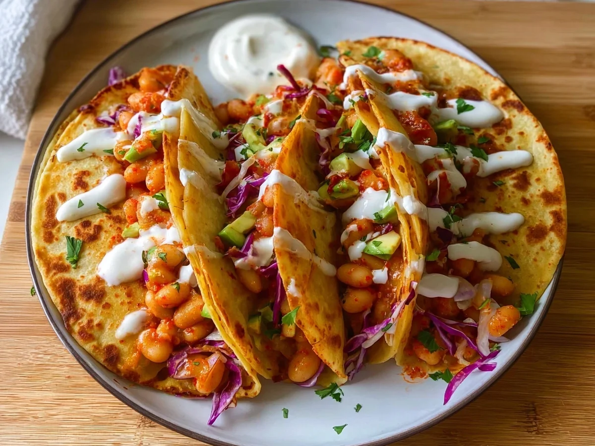 Buffalo White Bean Tacos: Plant-Based Dinner - Image 2