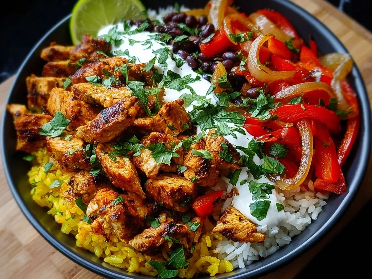 Chicken Fajita Rice Bowls | High Protein - Image 2