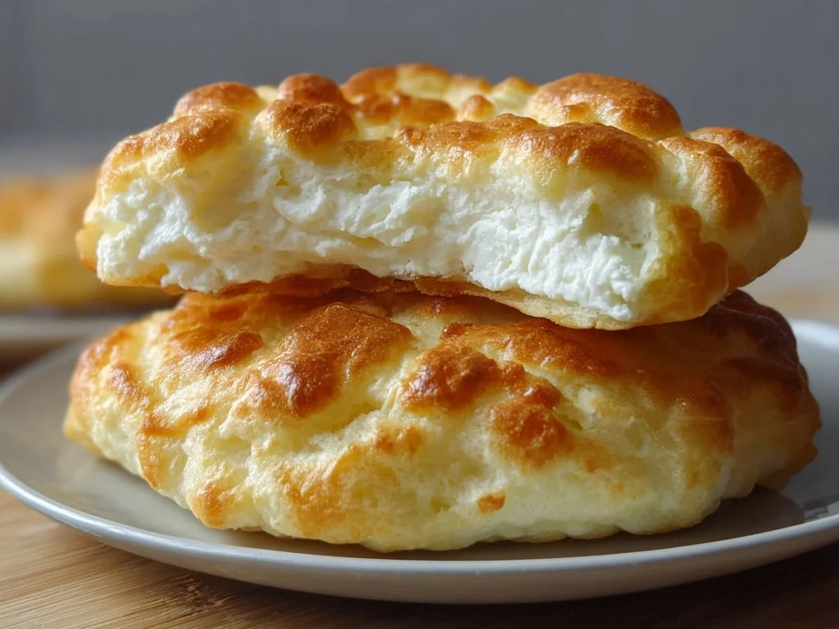 Cottage Cheese Cloud Bread High Protein Snack - Image 2