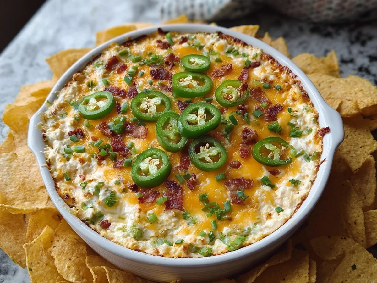 Cottage Cheese Jalapeño Popper Dip - Image 1