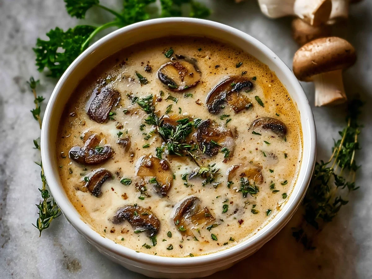 Cottage Cheese Mushroom Soup: Creamy & Healthy - Image 2