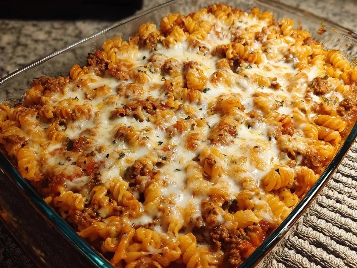 Cottage Cheese Pasta Bake with Ground Beef - Image 2