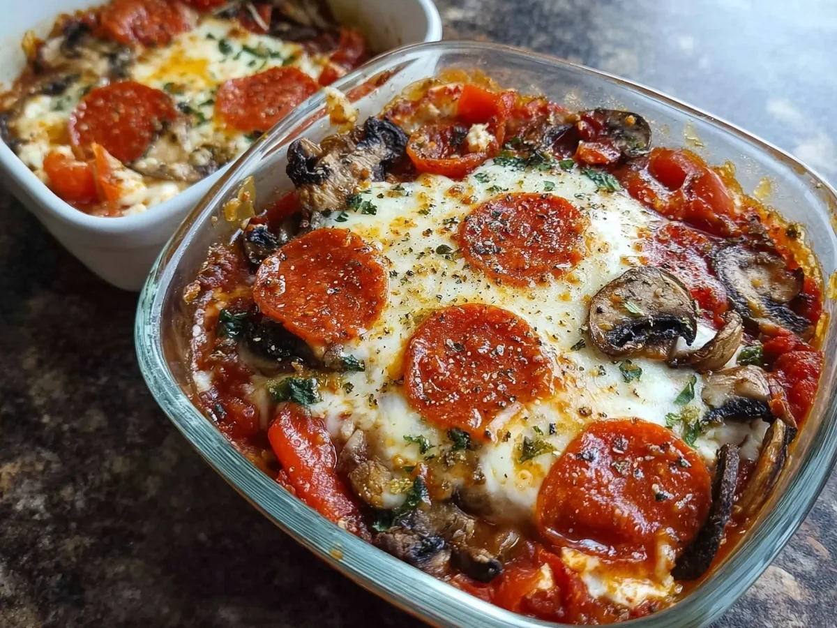 Cottage Cheese Pizza Bowl: High-Protein Meal Prep - Image 1
