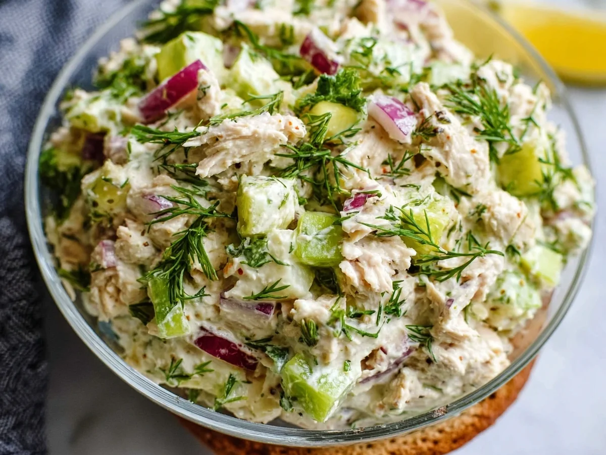 Cottage Cheese Tuna Salad | High Protein Meal Prep - Image 2