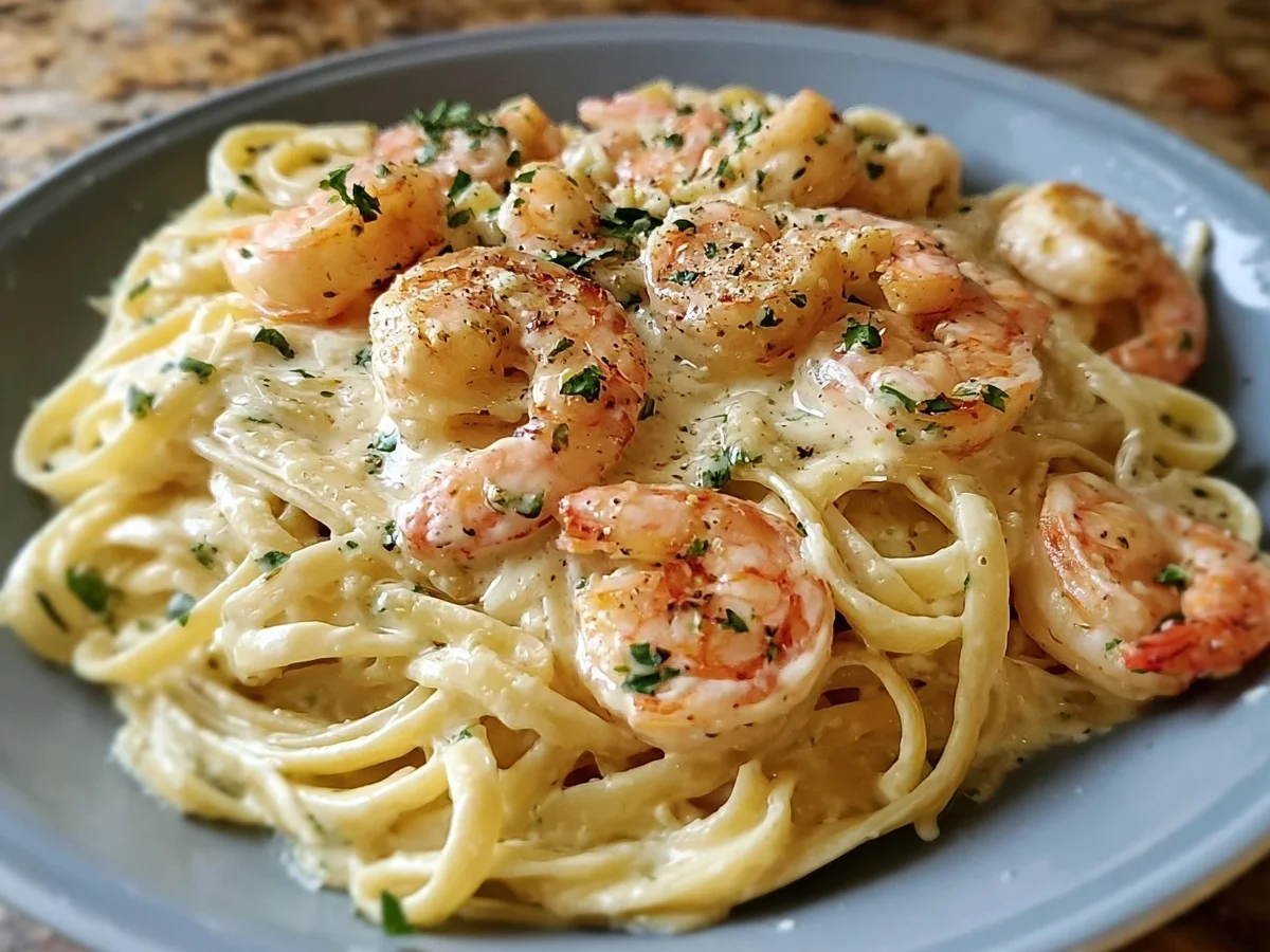 Creamy Garlic Shrimp Pasta Recipe - Image 2