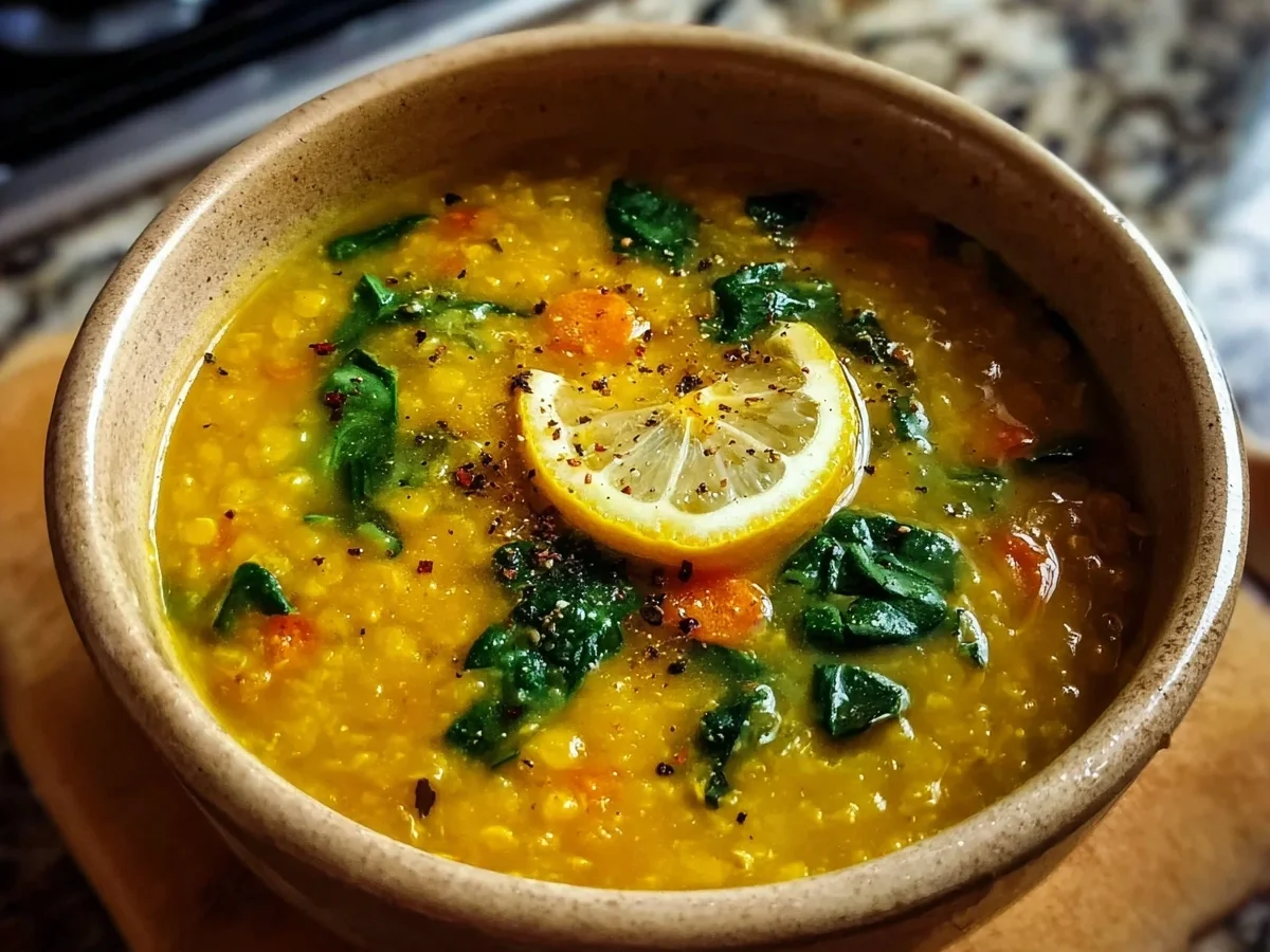 Creamy Lemon Lentil Soup (Anti-Inflammatory) - Image 2