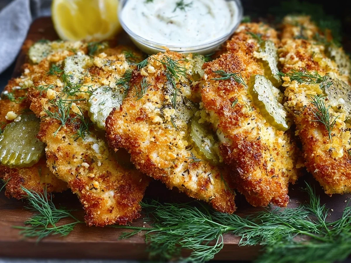 Crispy Dill Pickle Parmesan Chicken - Image 1