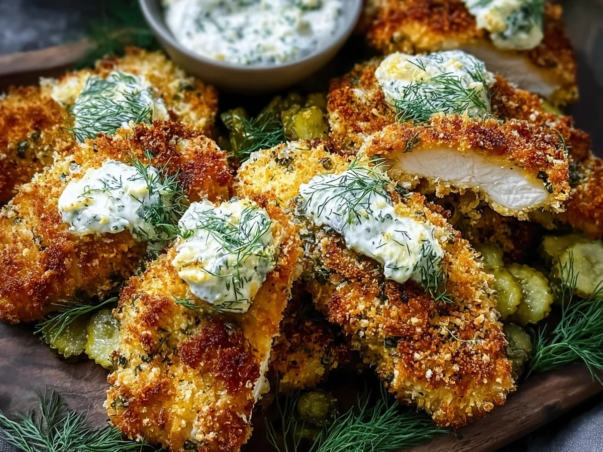 Crispy Dill Pickle Parmesan Chicken - Image 2
