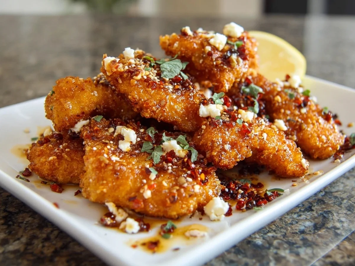 Crispy Hot Honey Feta Chicken Dinner - Image 2