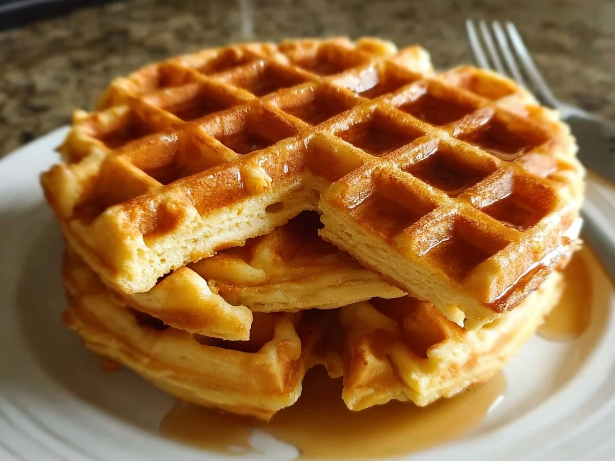 Crispy Protein Powder Waffles with 41g Protein - Image 2