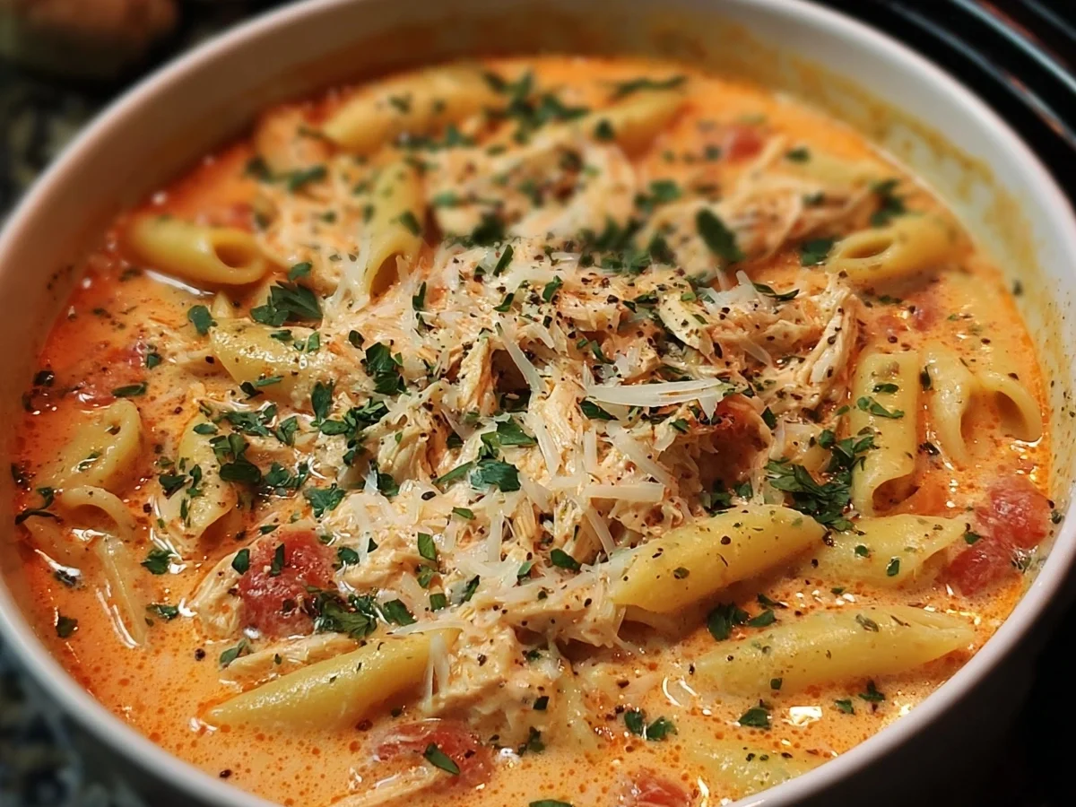 Crockpot Chicken Parmesan Soup - Image 2