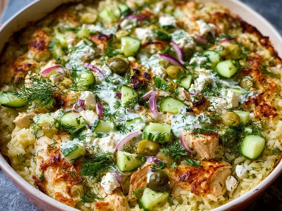 Dump-and-Bake Chicken Tzatziki Casserole - Image 2