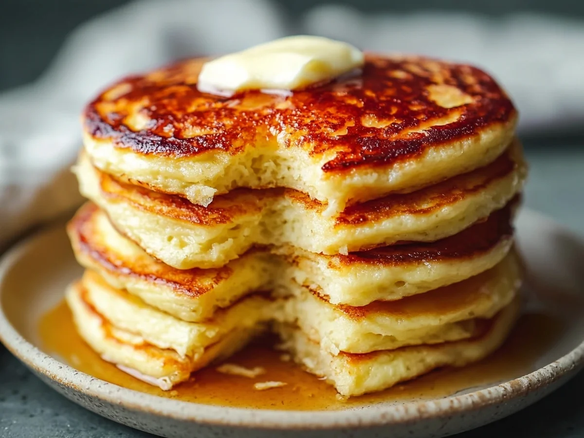 Fluffy Flourless Cottage Cheese Pancakes - Image 2