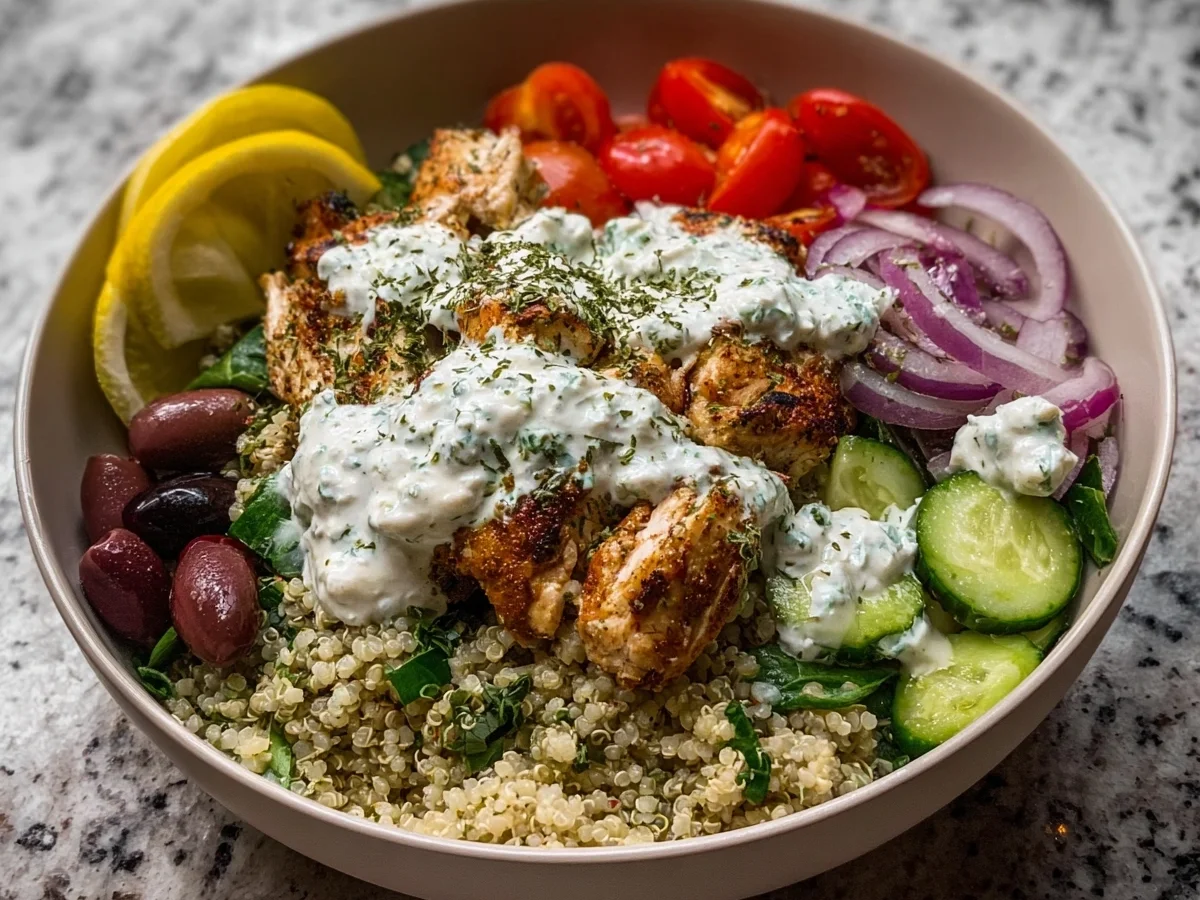 Greek Chicken Power Bowl Recipe - Image 2