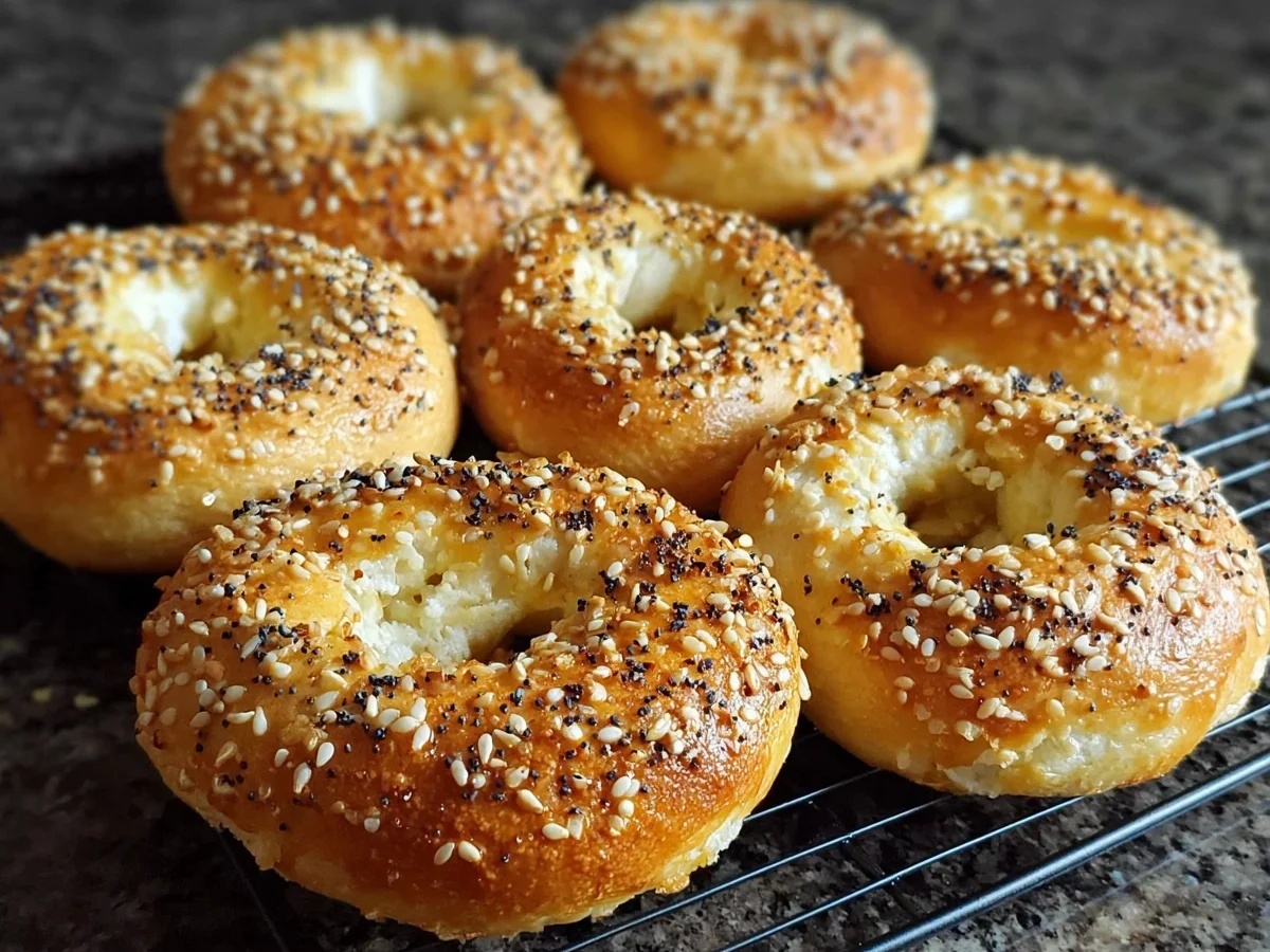 Greek Yogurt Bagels - High Protein Meal Prep - Image 1