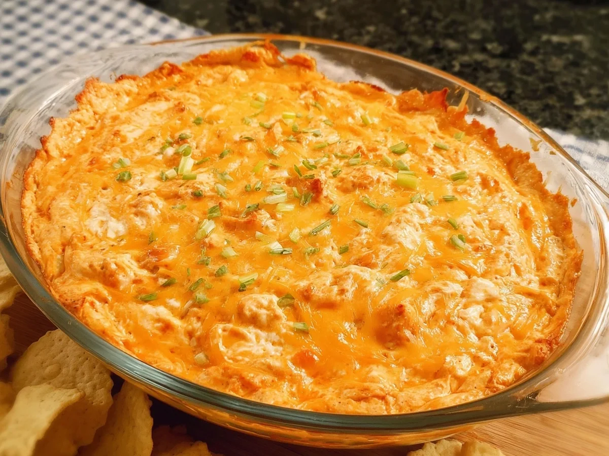 Greek Yogurt Buffalo Chicken Dip (High-Protein) - Image 2