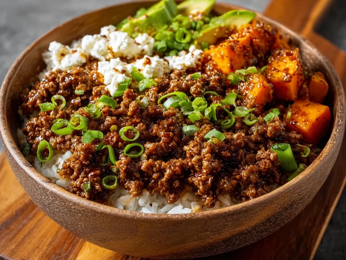 Ground Beef Hot Honey Bowl (High Protein) - Image 2