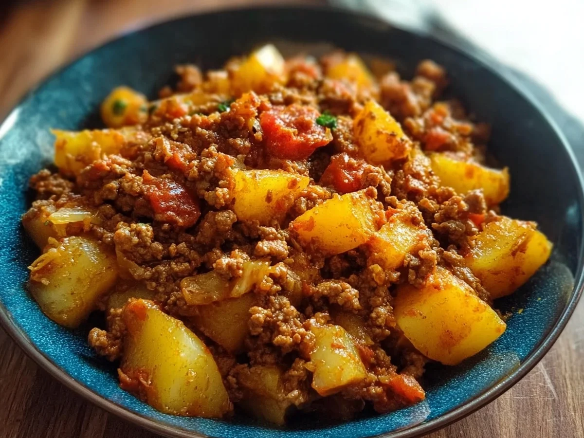 Ground Beef & Potatoes High Protein Dinner - Image 1