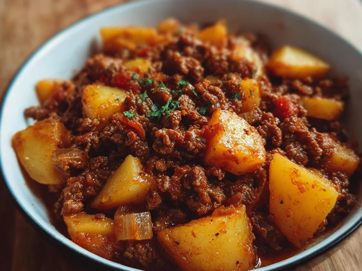 Ground Beef & Potatoes High Protein Dinner - Image 2