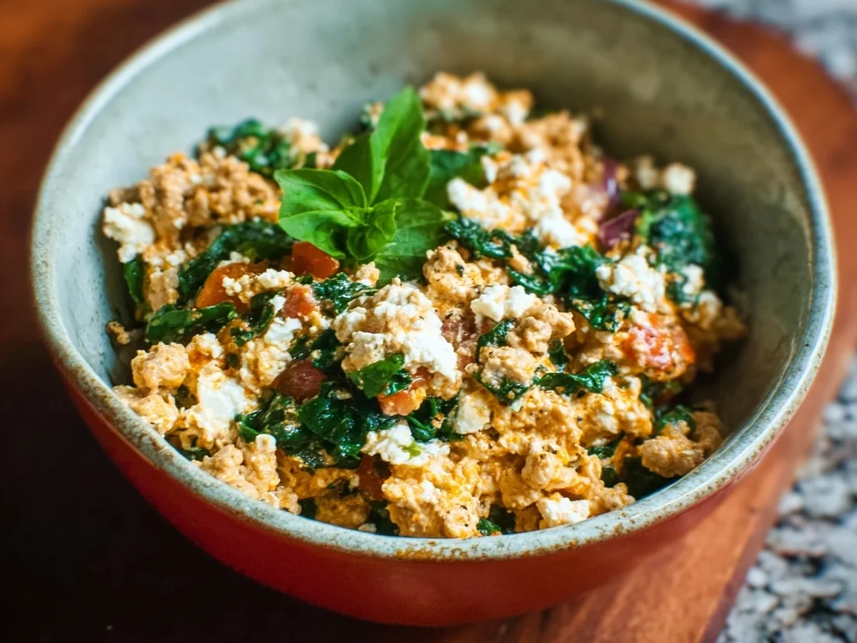 Ground Turkey Cottage Cheese Bowl - Image 1