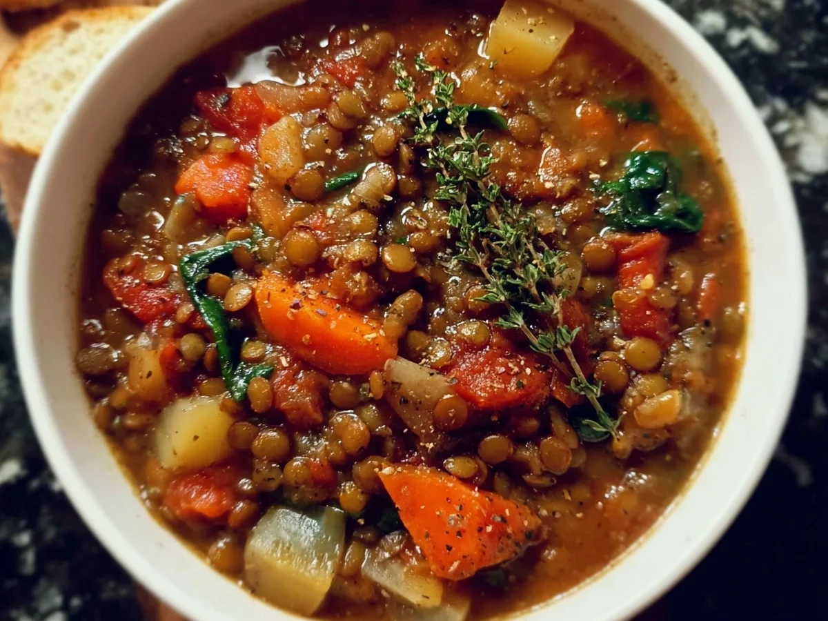 Hearty Lentil Stew | High Protein Comfort Meal - Image 2