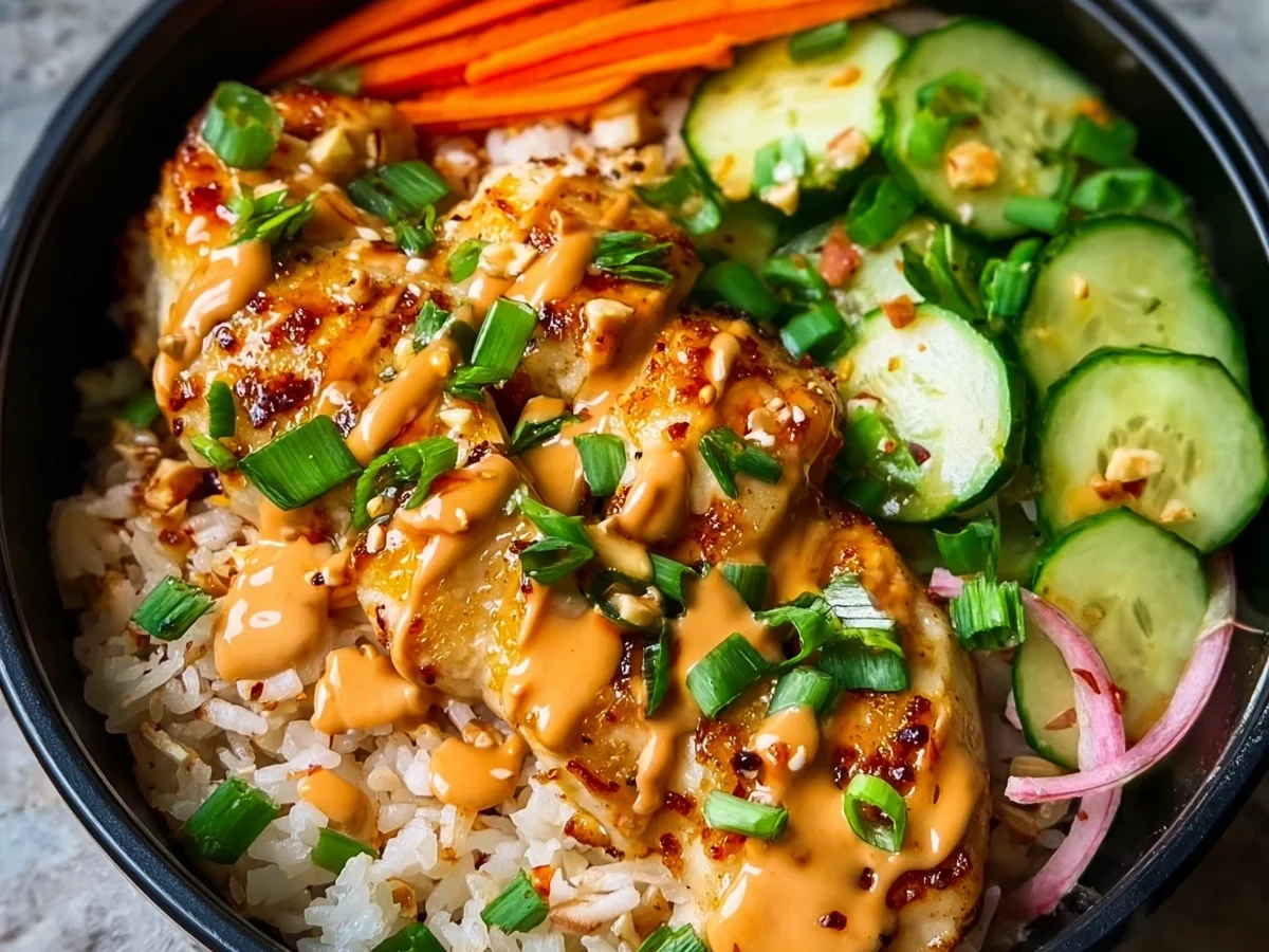 High-Protein Bang Bang Chicken Bowl - Image 2