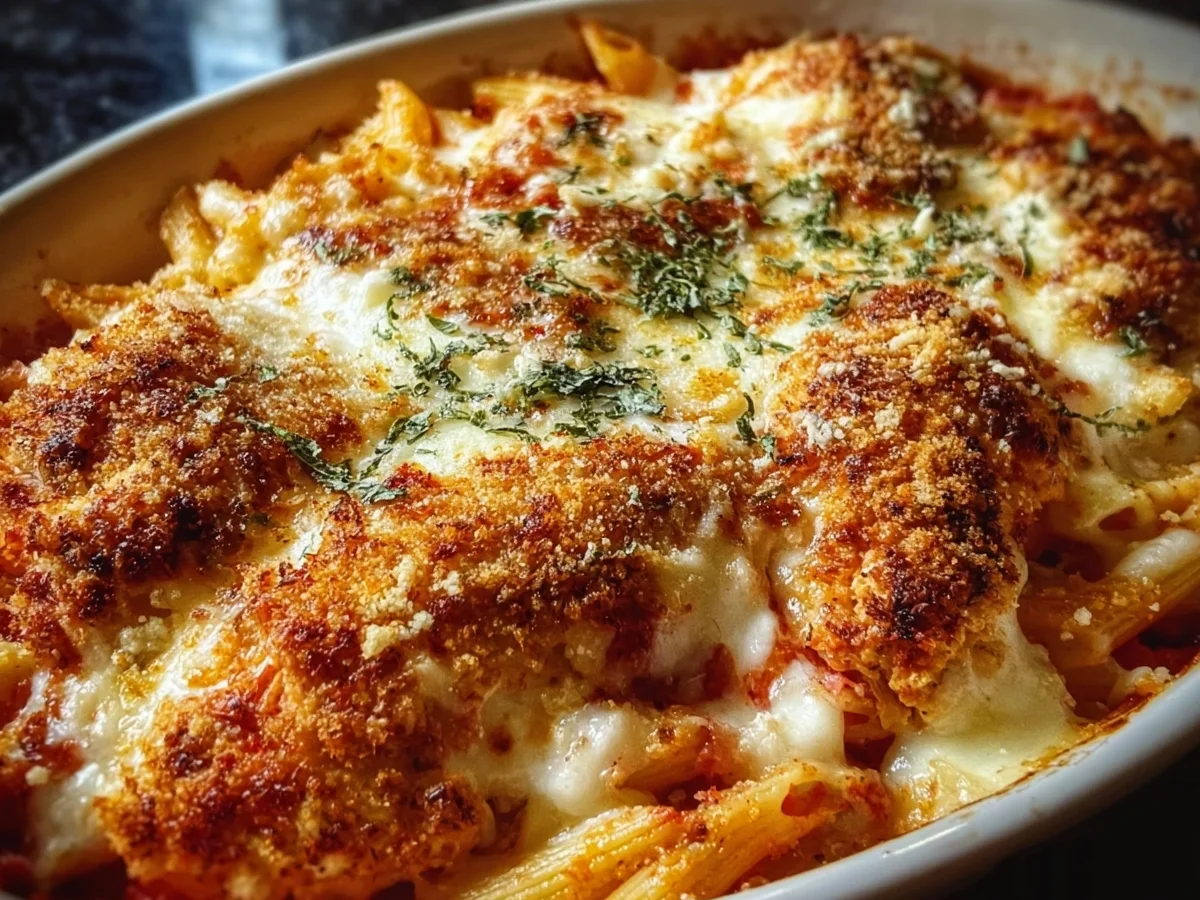 High Protein Chicken Parmesan Casserole - Image 1