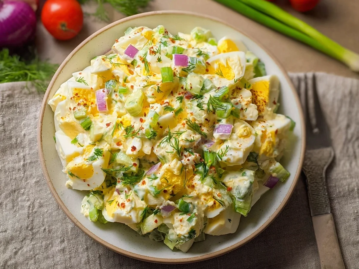 High Protein Cottage Cheese Egg Salad - Image 1