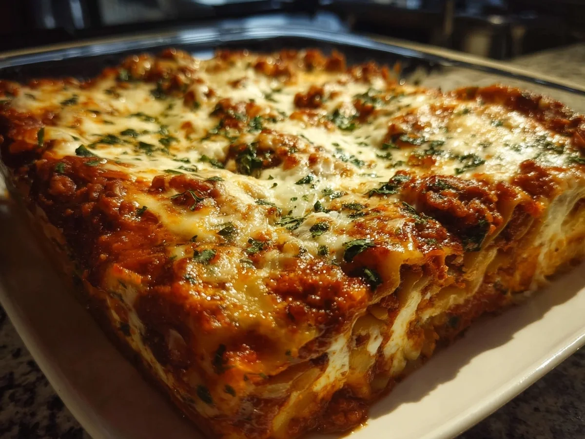 High Protein Cottage Cheese Lasagna - Image 1