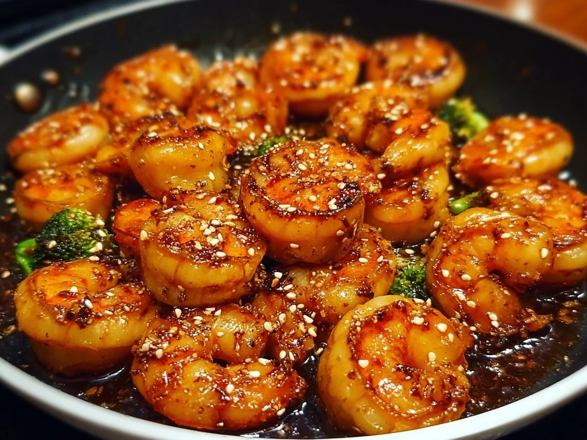 High Protein Honey Garlic Shrimp in 25 Minutes - Image 1