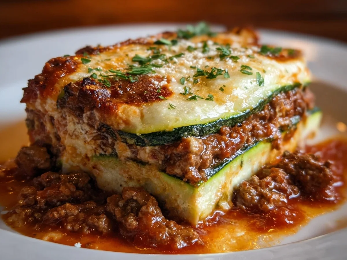 High Protein Keto Zucchini Lasagna - Image 2