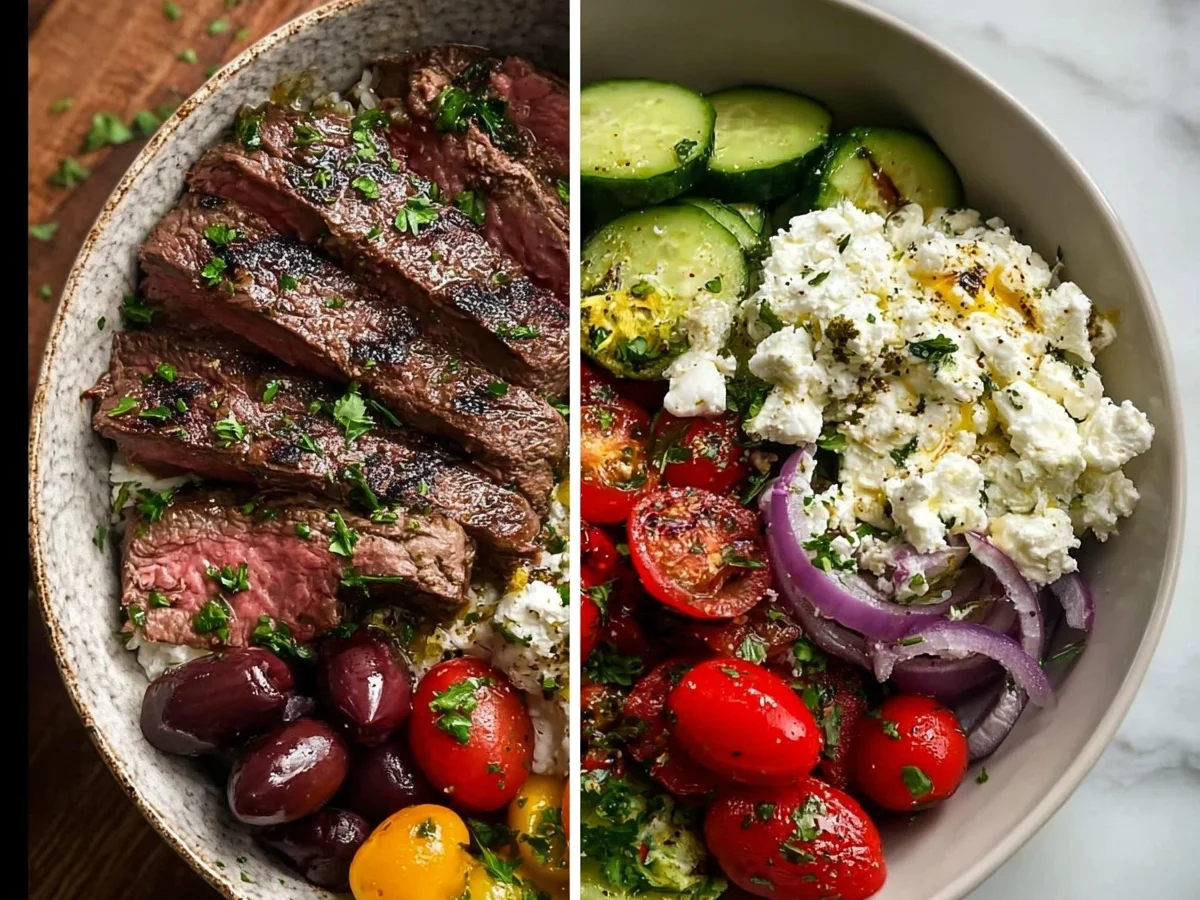 High-Protein Mediterranean Steak Bowls - Image 2