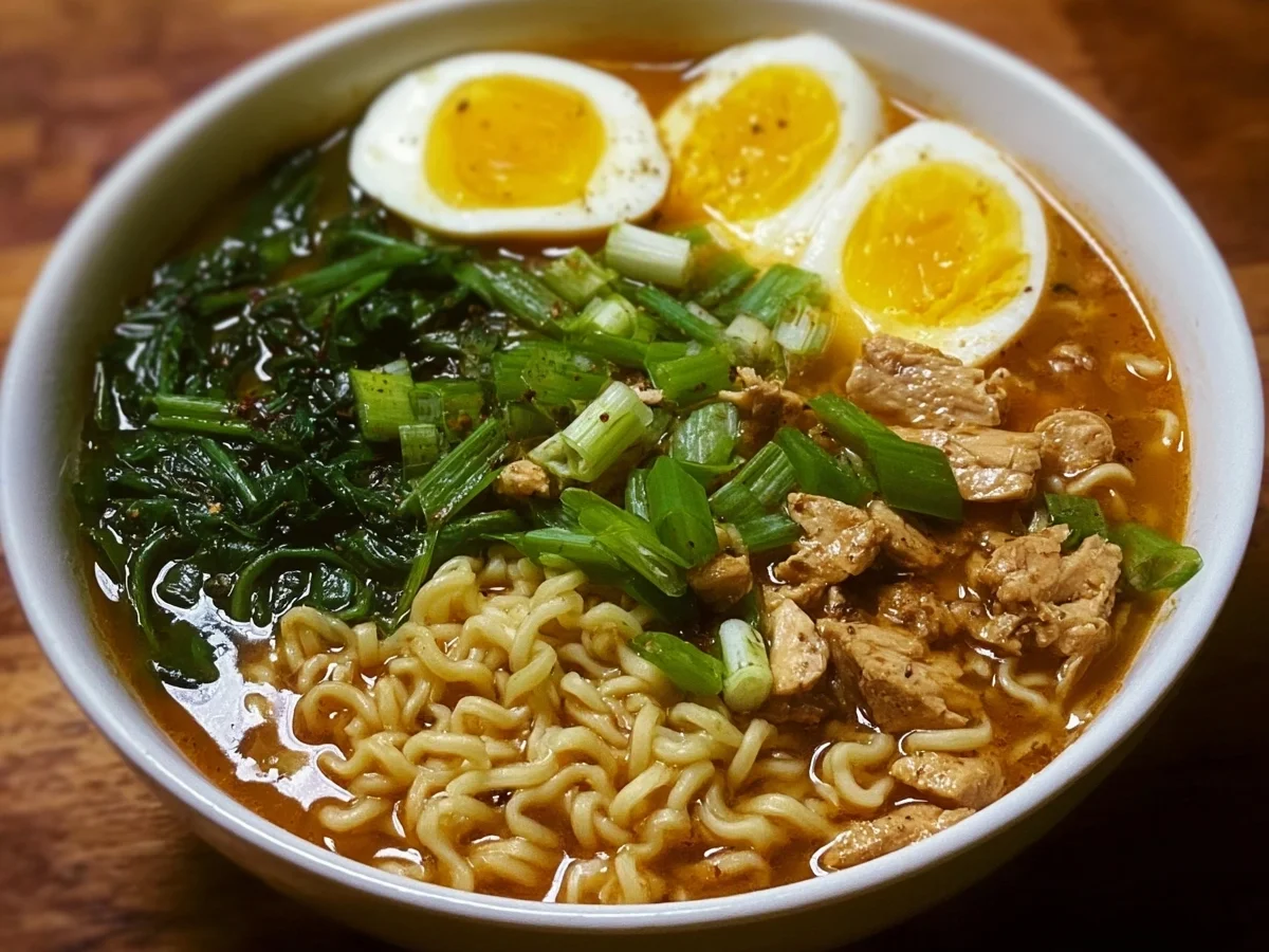 High Protein Ramen Noodle Soup - Image 1