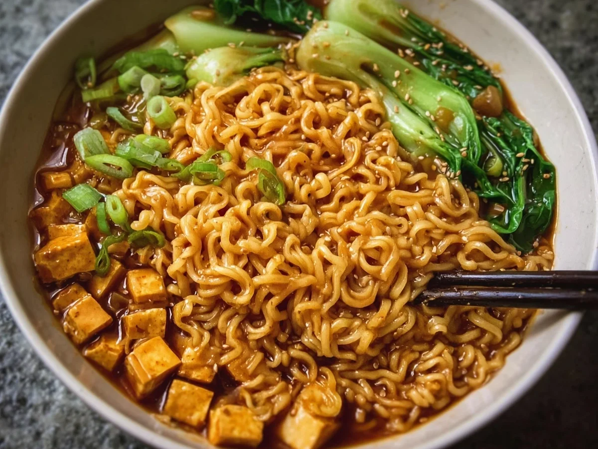 High Protein Vegan Saucy Ramen Noodles - Image 2