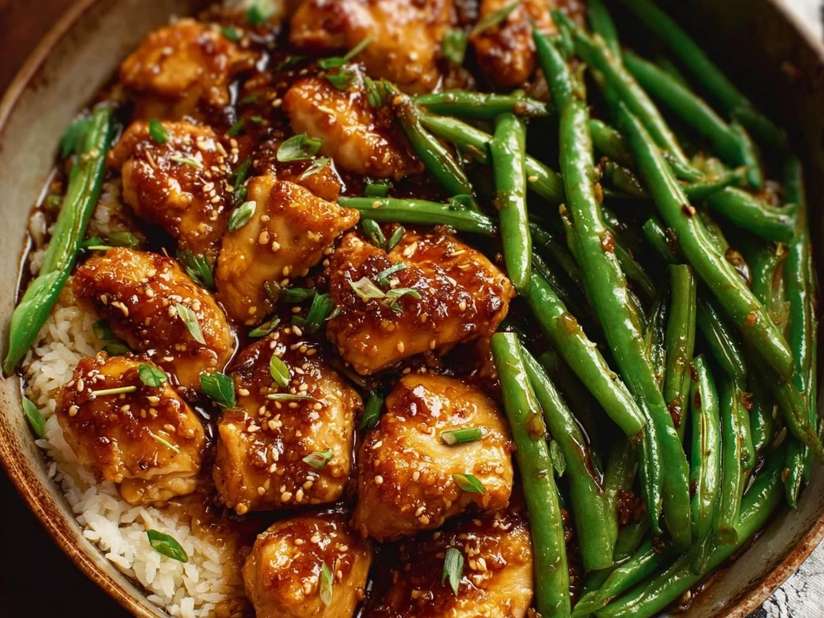 Honey Garlic Chicken & Green Beans - Image 2