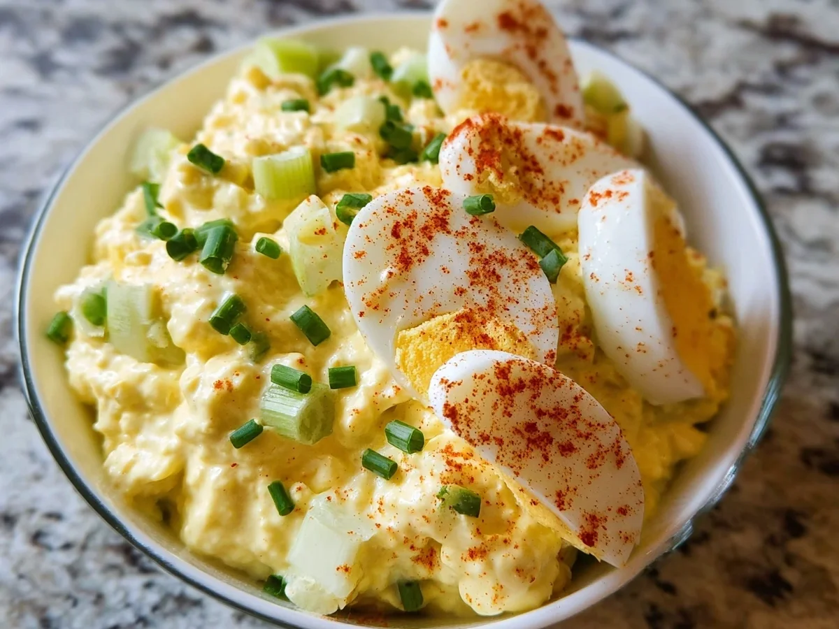 Keto Deviled Egg Salad | High Protein Meal Prep - Image 1