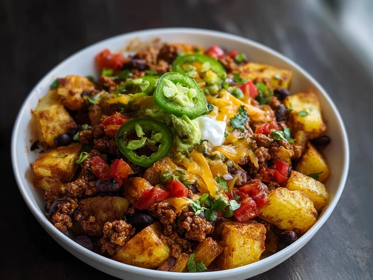 Loaded Potato Taco Bowl - High-Protein Meal Prep - Image 2