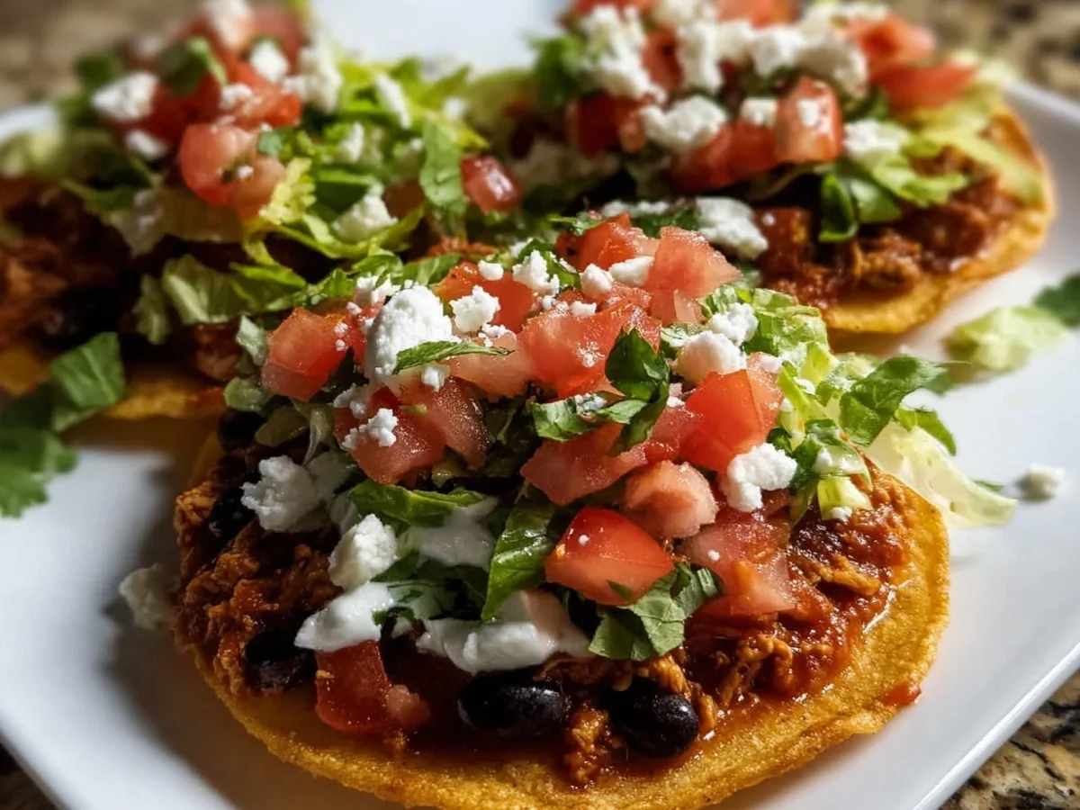 Low Calorie Tostadas | Quick High Protein Dinner - Image 2