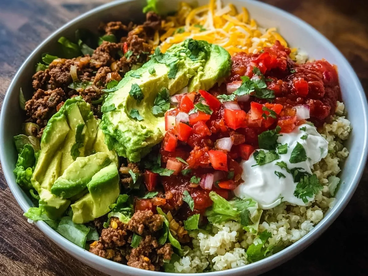 Low Carb Burrito Bowl: Protein-Packed Meal Prep - Image 2