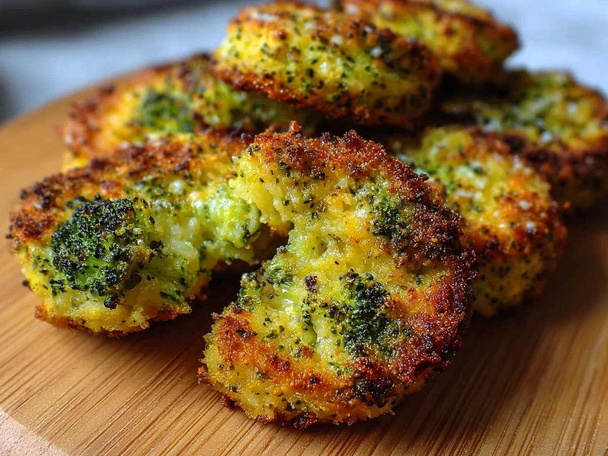 Low-Carb Crispy Broccoli Cheese Rounds - Image 2