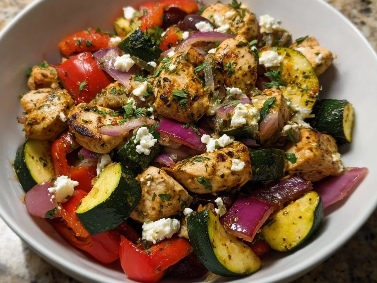 Mediterranean Chicken Stir-Fry - Image 1