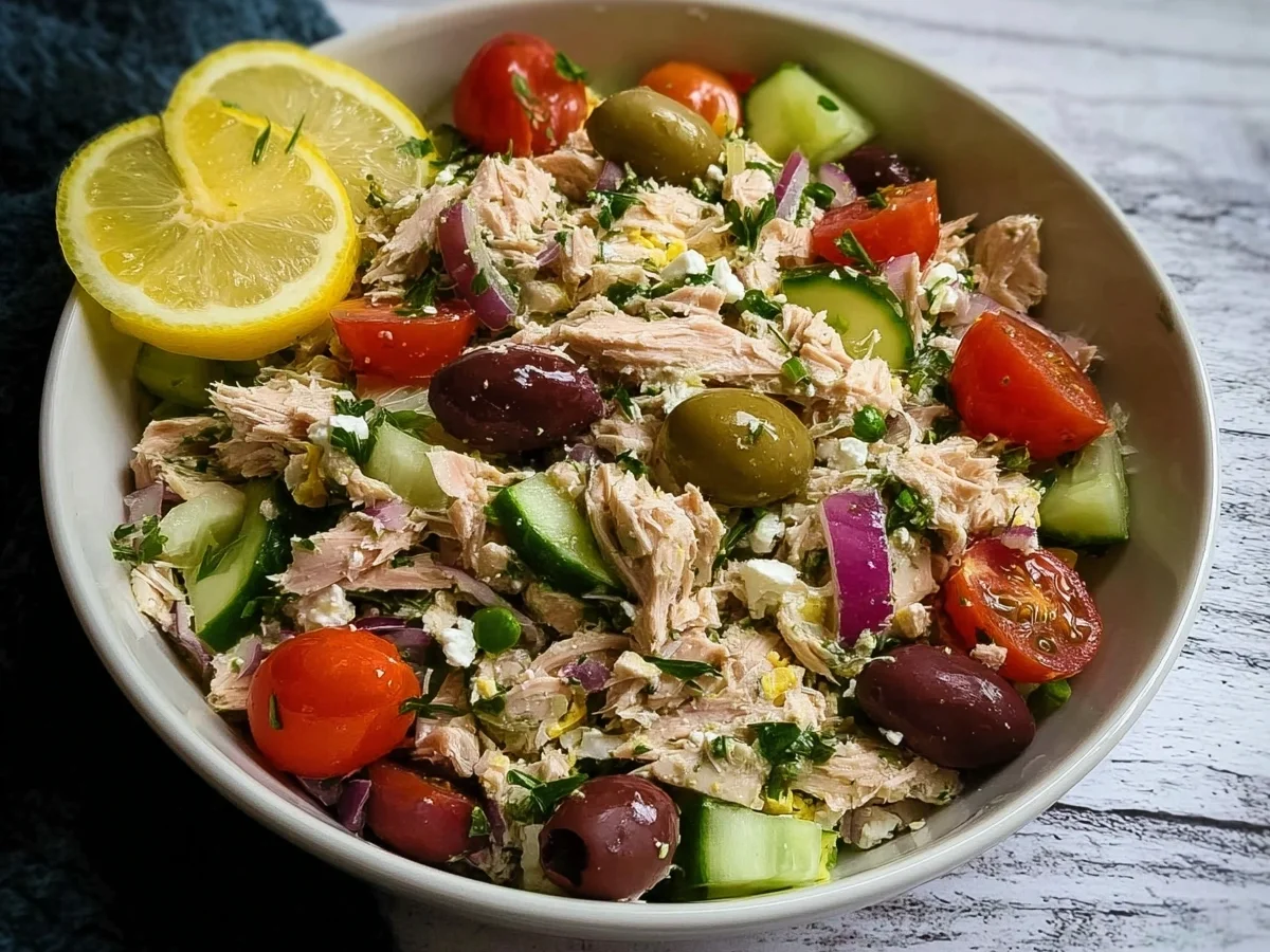 Mediterranean Tuna Salad Recipe - Image 1