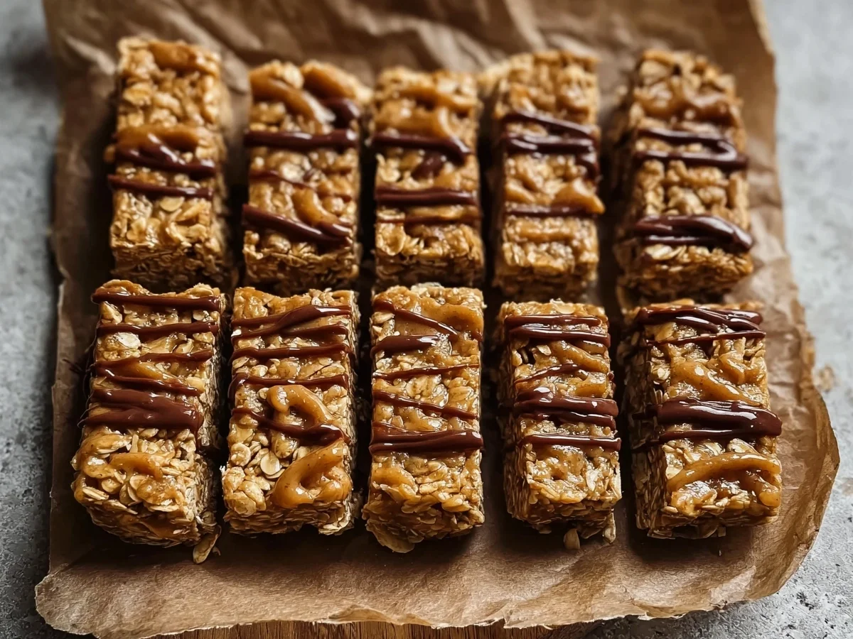 No-Bake Banana Peanut Butter Oatmeal Bars - Image 2