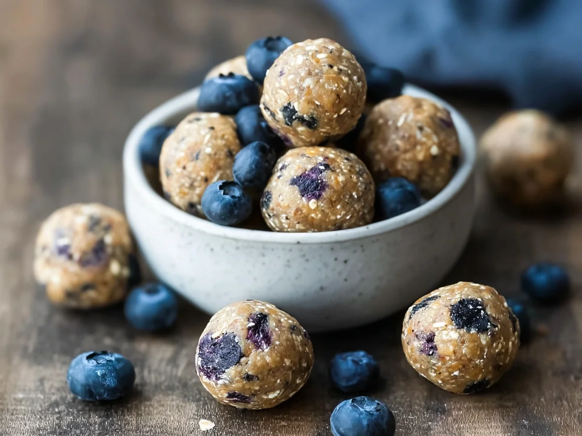No-Bake Blueberry Muffin Protein Balls - Image 2