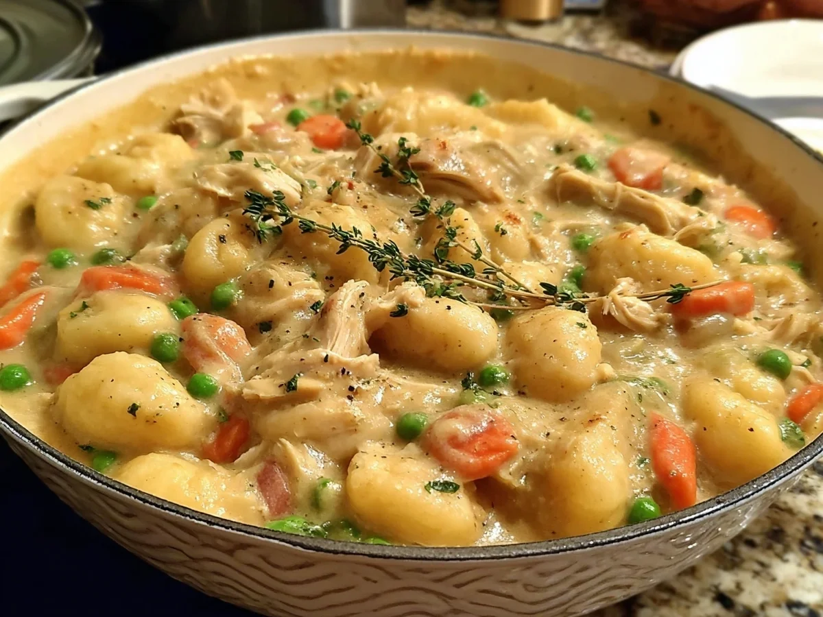One Pot Gnocchi Chicken Pot Pie - Image 1